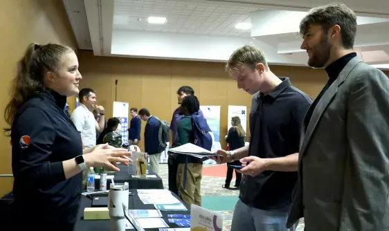 Students at COBE Career Day